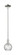 Arcadia One Light Mini Pendant in Polished Nickel (405|7161SPNG12156)