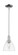 Arcadia One Light Mini Pendant in Polished Chrome (405|7161SPCGBD752)