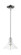 Arcadia One Light Mini Pendant in Polished Chrome (405|7161SPCG132)