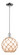 Arcadia One Light Mini Pendant in Polished Chrome (405|7161SPCG12110RB)