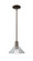 Arcadia One Light Mini Pendant in Oil Rubbed Bronze (405|7161SOBG132)