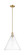 Arcadia One Light Mini Pendant in Champagne Bronze (405|7161SCBGBC162)