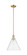 Arcadia One Light Mini Pendant in Champagne Bronze (405|7161SCBGBC122)