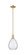 Arcadia One Light Mini Pendant in Champagne Bronze (405|7161SCBG372)