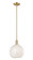 Arcadia One Light Mini Pendant in Champagne Bronze (405|7161SCBG121610WM)