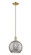 Arcadia One Light Mini Pendant in Champagne Bronze (405|7161SCBG121310SM)
