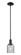 Arcadia One Light Mini Pendant in Matte Black (405|7161SBKG257)