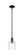 Arcadia One Light Mini Pendant in Matte Black (405|7161SBKG1113)