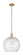 Arcadia One Light Mini Pendant in Brushed Brass (405|7161SBBG121314CL)