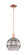 Arcadia One Light Mini Pendant in Antique Copper (405|7161SACG55610SM)