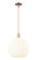 Arcadia One Light Mini Pendant in Antique Copper (405|7161SACG121714WV)