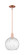 Arcadia One Light Mini Pendant in Antique Copper (405|7161SACG121510)