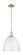 Arcadia One Light Mini Pendant in Antique Brass (405|7161SABGBD124)