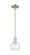 Arcadia One Light Mini Pendant in Antique Brass (405|7161SABG1246)