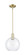 Arcadia One Light Mini Pendant in Antique Brass (405|7161SABG12210)