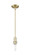 Arcadia One Light Mini Pendant in Antique Brass (405|7161SAB)