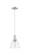 Arcadia One Light Mini Pendant in Brushed Satin Nickel (405|7161PSNGBD752)
