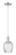 Arcadia One Light Mini Pendant in Brushed Satin Nickel (405|7161PSNG292)