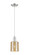 Arcadia One Light Mini Pendant in Brushed Satin Nickel (405|7161PSNG116)