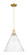 Arcadia One Light Mini Pendant in Satin Gold (405|7161PSGGBC164)