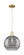 Arcadia One Light Mini Pendant in Satin Gold (405|7161PSGG55612SM)