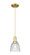 Arcadia One Light Mini Pendant in Satin Gold (405|7161PSGG382)