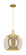Arcadia One Light Mini Pendant in Satin Gold (405|7161PSGG12814)