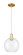 Arcadia One Light Mini Pendant in Satin Gold (405|7161PSGG12210)
