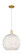 Arcadia One Light Mini Pendant in Satin Gold (405|7161PSGG121614WM)