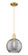 Arcadia One Light Mini Pendant in Satin Gold (405|7161PSGG121310SM)