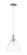 Arcadia One Light Mini Pendant in Polished Nickel (405|7161PPNGBD92)