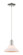 Arcadia One Light Mini Pendant in Polished Nickel (405|7161PPNG131)