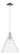 Arcadia One Light Mini Pendant in Polished Chrome (405|7161PPCGBC122)
