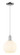 Arcadia One Light Mini Pendant in Polished Chrome (405|7161PPCG12178WV)