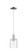 Arcadia One Light Mini Pendant in Polished Chrome (405|7161PPCG1113)