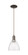 Arcadia One Light Mini Pendant in Oil Rubbed Bronze (405|7161POBGBD754)