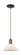 Arcadia One Light Mini Pendant in Oil Rubbed Bronze (405|7161POBG131)