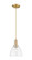 Arcadia One Light Mini Pendant in Champagne Bronze (405|7161PCBGBD752)