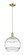 Arcadia One Light Mini Pendant in Champagne Bronze (405|7161PCBG55612CL)
