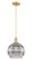 Arcadia One Light Mini Pendant in Champagne Bronze (405|7161PCBG55610SM)