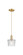 Arcadia One Light Mini Pendant in Champagne Bronze (405|7161PCBG402)