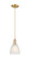 Arcadia One Light Mini Pendant in Champagne Bronze (405|7161PCBG381)