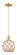 Arcadia One Light Mini Pendant in Champagne Bronze (405|7161PCBG1218RB)