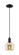 Arcadia One Light Mini Pendant in Matte Black (405|7161PBKG1286)