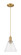 Arcadia One Light Mini Pendant in Brushed Brass (405|7161PBBGBC84)