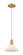 Arcadia One Light Mini Pendant in Brushed Brass (405|7161PBBG131)