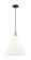 Arcadia One Light Mini Pendant in Black Antique Brass (405|7161PBABGBC161)