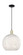 Arcadia One Light Mini Pendant in Black Antique Brass (405|7161PBABG121614WM)