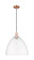 Arcadia One Light Mini Pendant in Antique Copper (405|7161PACGBD162)