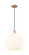 Arcadia One Light Mini Pendant in Antique Copper (405|7161PACG121714WV)